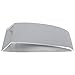 Fydun Car Decorative Air Universal Intake Hood Scoop Bonnet Vent Sticker Cover Hood(Silver)