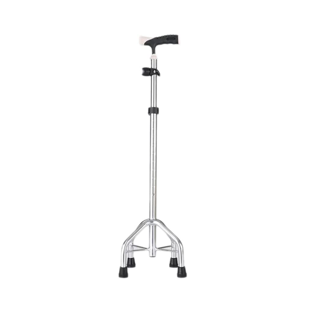 bastón, Bastón for Personas Mayores con un bastón de Cuatro Patas, Ligero y Antideslizante, Multifuncional for