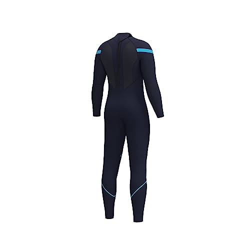 Goldfin Mens Wetsuit, 3Mm Wet Suits Full Body Neoprene Diving Suit Back Zip For Water Sports Kayakboarding Surfing Snorkeling Swimming X-Large #TOP1