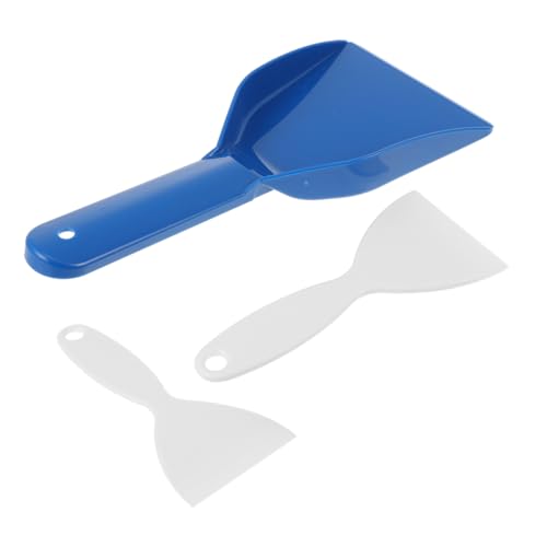 HAKIDZEL 3 Piezas Soplador De Nieve Rascador De Nieve Herramienta De Eliminación De Hielo Raspador De Parabrisas Cuchara De Hielo Herramientas para Quitar La Nieve Pala De Nieve Abdominales