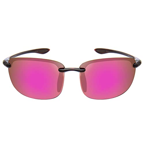 Image of JULI Sports Sunglasses for Men Women Tr90 Rimless Frame for Running Fishing Baseball Driving MJ8001