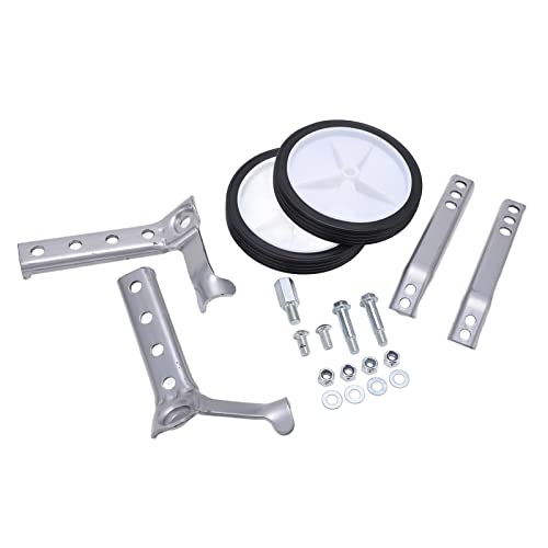 Ruedas de entrenamiento para bicicleta Zerodis con soporte de acero ajustable gris 6