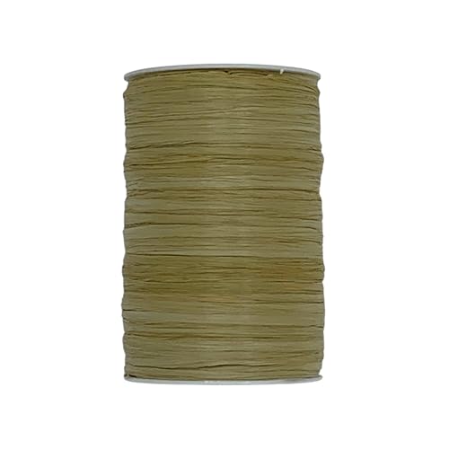 Matte Rayon Raffia Ribbon 32 Colors Available 1/4 Inch x 100 Yards (300 Feet) for Crafts Home Decorations Gift Box Packing Wedding Decorations Florist Bouquet Christmas (Sage)