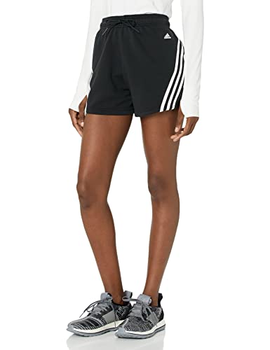 Short Adidas Future Icon femme noir à trois bandes