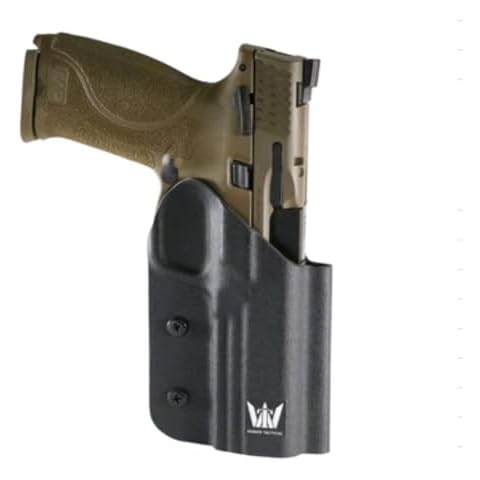 Weber Tactical Holster for Smith and Wesson M&P RH, Optics Ready, OWB, USA Made, Precision Fit, Adjustable Passive Retention, Right Hand Cover