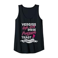 Womens Forget high heels this princess wears wellies Tank Top
