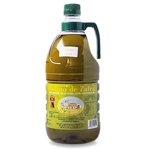 Aceite de Oliva Virgen Extra 2 Litros SERIE ORO Sin Filtrar | AOVE 100% Reserva Familiar Molino de Zafra Premium | Cosecha Tradicional, Primera Prensada en Frío y Calidad Gourmet