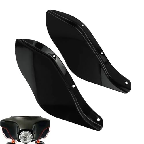 Déflecteurs d'air pour carénage : aileron spoiler de protection moto - 2