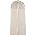Household Essentials 3392-1 Cedarline Collection Hanging Garment Bag | Dress and Suit Protector | Natural Cotton Canvas