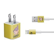 Skinit Decal Other Skin Compatible with iPhone Charger 5W USB - Officially Licensed Disney Snow White Dopey Dwarf Design