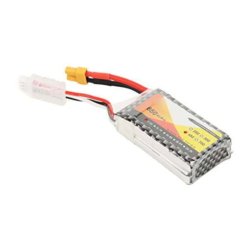 Batería LiPo 7.4V 850mAh 45C soluciona caídas de tensión en giros rápidos de drones FPV
