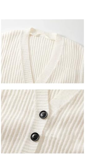 Men's V-Neck Knit Sweater Winter Warm Casual Cardigan Soft Slouchy Comfortable Vest Pullover for Men3