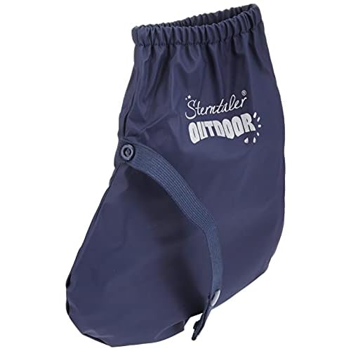 Sterntaler Unisex Baby Regen-Überschuh mit Druckknopf, Größe: One Size, Farbe: Blau (Marine), Art.-Nr.: 5651690, Alter: 0-12 Monate