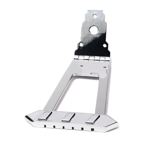 Milisten 6 String Metal Silver String Archtop Guitar Tailpiece Bridge for Bass and Similar Instruments Lightweight Durable Design for Use