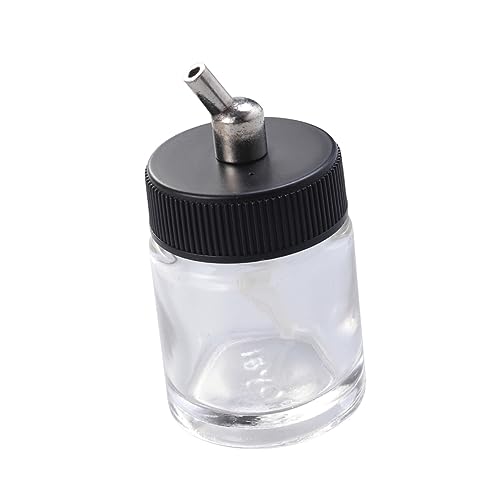 DOITOOL Chimney Brush Bottles Spray Paint Airbrush Paint Jars Empty Containers for Paint Brushing Airbrush Paint Cups Silicone Bottle Brush Airbrush Mixing Cups Travel Tumbler
