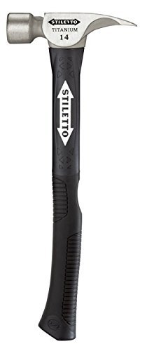 Stiletto TI14MC-F 14 oz Ti Milled Face with Curved Poly-Fiberglass Handle, 16 by Stiletto