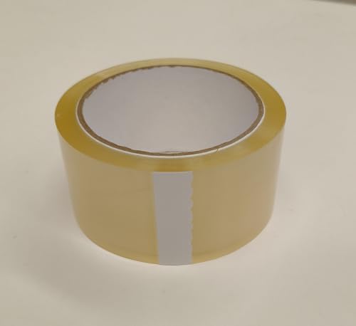 ALMACENESADAN, 5512, paquete de 1rollo cinta para embalar, de 66 metros y 48mm de ancho, 28 micras y 20 gramos de adhesivo para todo uso; sin ruido. (1)