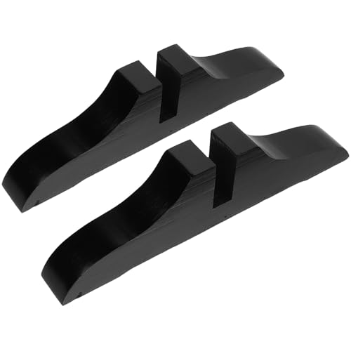 Abaodam 2個 厚手木製パーテーションスタンド 滑らか仕上げ 衝立足 ルームディバイダー用スクリーンベース 家用間仕切り固定ブラケット