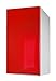 Berlioz Creations CP3HR jednodrzwiowa szafka kuchenna wysoki połysk czerwona 30 x 34 x 70 cm