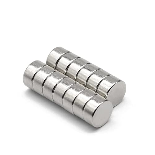 JFSDBH 10/20/30/40 Pcs 10x5 Magnet 10x5mm Super Strong Sticking Neo Neodymium D10x5 Round Magnets N35 D10x5mm Permanent Magnet (Color : 40 Pcs)