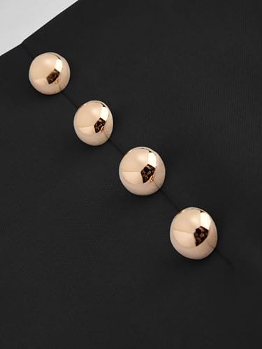 CIDER Wide Leg Pants Women's Pants Button Pocket Mid Waist Solid Trousers Long Pant Casual Business Office Wear2