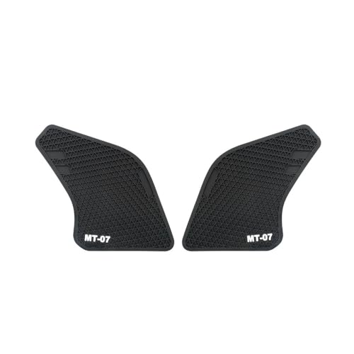 Protection réservoir moto en caoutchouc premium et design épuré pour MT-07