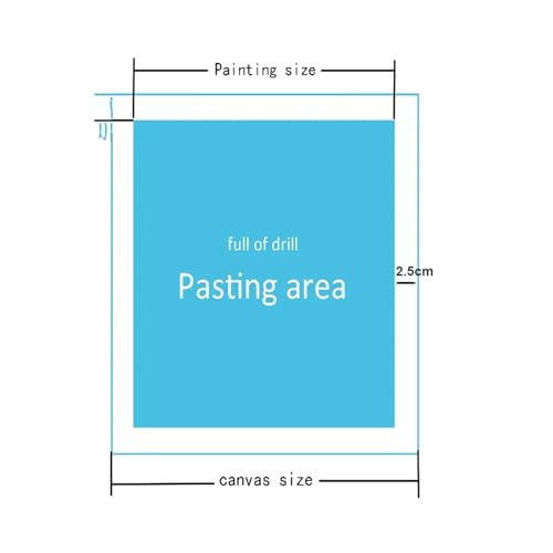 Broderie Diamant Painting Kit Complet Mer et Mosaïque 5D 90x120cm