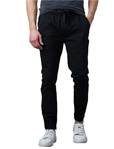 Amazon.com: Galaxy by Harvic Men's Basic Stretch Twill Joggers