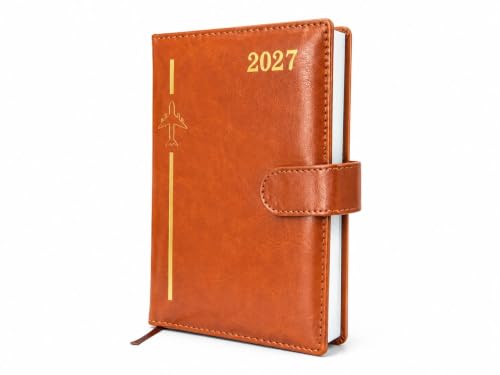 Image of Leather Diaries 2027 | Stylish Diary for Men & Women | Elegant Diary Journal & Diary Set 2027 | Ideal for Creative Mindset & Professionals | Ideal Gift Choice