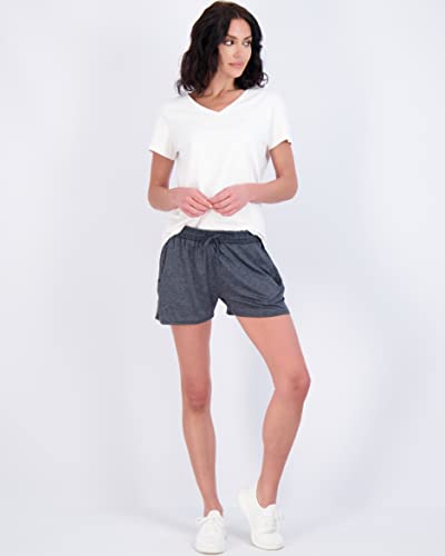Real Essentials Womens Active Athletic Dri Quick Dry Fit Shorts Gym Running Loose Zipper Pockets Casual Workout Hiking Ladies Lounge Exercise Sweat thumb #2