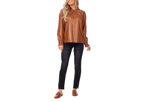 Haut en cuir femme Putnam Mud Pie top décontracté chic tendance