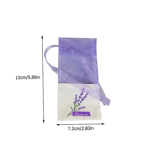 Bolsa de saco lavanda 22 piezas para organizar joyas miniatura 2