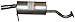 Bosal 163-081 Exhaust Silencer
