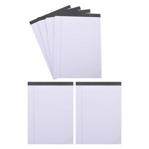 Blocs-notes juridiques format A5 contre la transparence de l'encre avec papier épais 180 feuilles