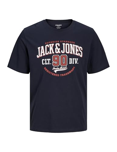 JACK&JONES PLUS JJELOGO Tee SS O-Neck 2 COL AW24 S PLS