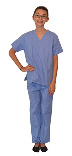 My Little Doc Ceil Blue Kids Scrubs Costume Size 12/14