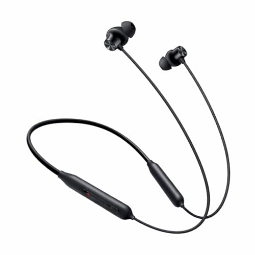 Image of Original for OnePlus Bullets Wireless Z3 in-Ear Neckband with 12.4mm Drivers, 3D Spatial Audio,10 mins Charge for 27 hrs Playback, 4 EQ preset, Dynamic bass Enhancement & BT5.4, Long Backup