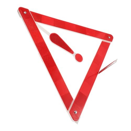 HAPINARY Triangolo Di Emergenza Riflettente Per Auto Indicatore Di Sicurezza Stradale Per Incidenti Triangolo Di Avvertimento Portatile Per Situazioni Impreviste