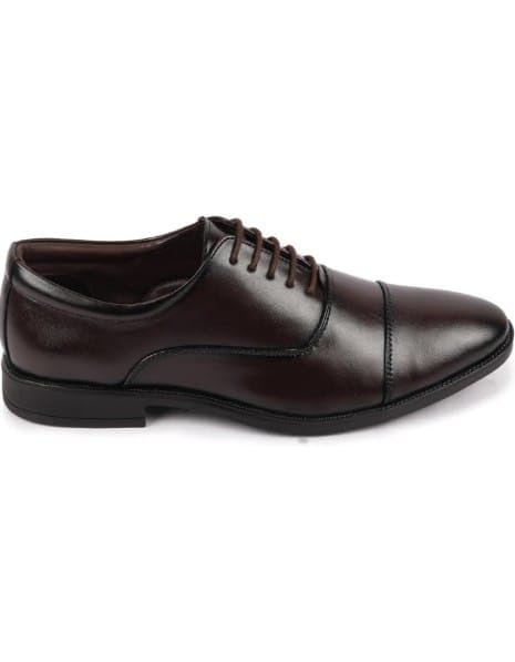 Classic Oxford Dress Shoes, Genuine Leather, Black, Lace-up Design3