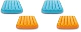 Matière: vinyle Intex Matelas Gonflable pour Enfant floqué - Coloris aléatoire (Lot de 2)