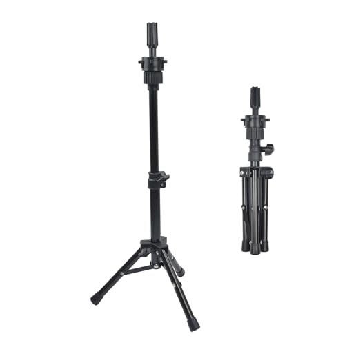 YTBYT Wig Stand Tripod Mannequin Head Stand for Training Head 25inch