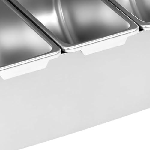 Caja de condimentos de acero inoxidable con cuchara, el regalo ideal para cocinillas 7