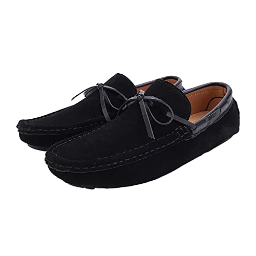 Men's Loafers Shoes Smoking Loafers Solid Colors PU Leather Slip Resistant Flat Heel Lightweight Prom Walking Slip-ons