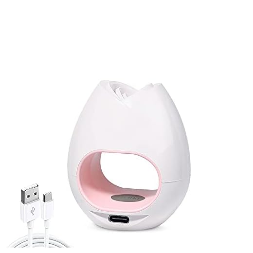PENNY73 Mini máquina de fototerapia para secador de unhas, lâmpada de manicure portátil, lâmpada de LED USB para esmalte de unhas, ferramentas de manicure, branca