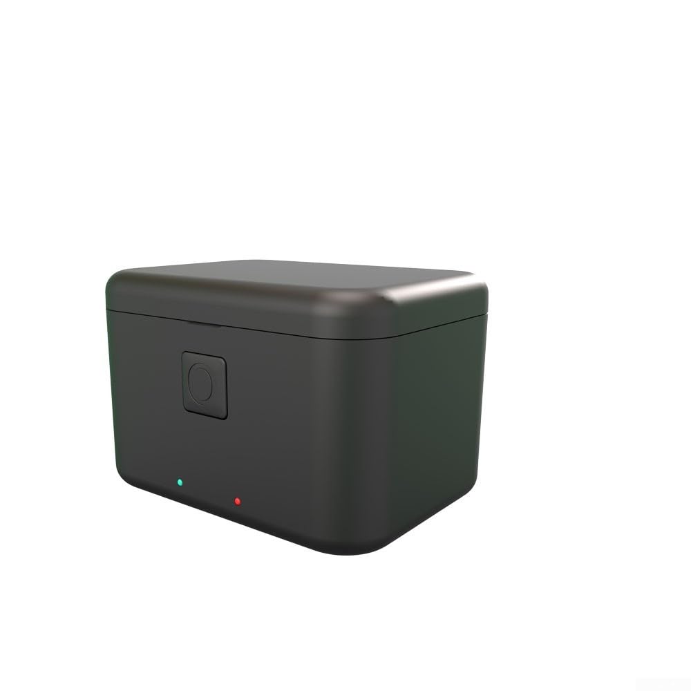Whychstore Chargeur de batterie rapide pour Insta360 X5, station de stockage de charge de batterie portable à double canal, concentrateur de chargeur X5, avec câble de charge de type C
