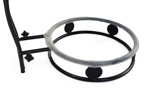 VIINDER Metal Foldable Veena/Veenai Floor Stand(Black)