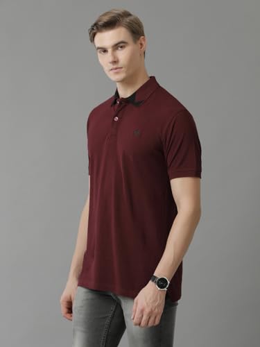 Image of ADRO Mens Polo T Shirt -100% Cotton Polo Tshirt for Men | Solid Polo T-Shirt Regular fit