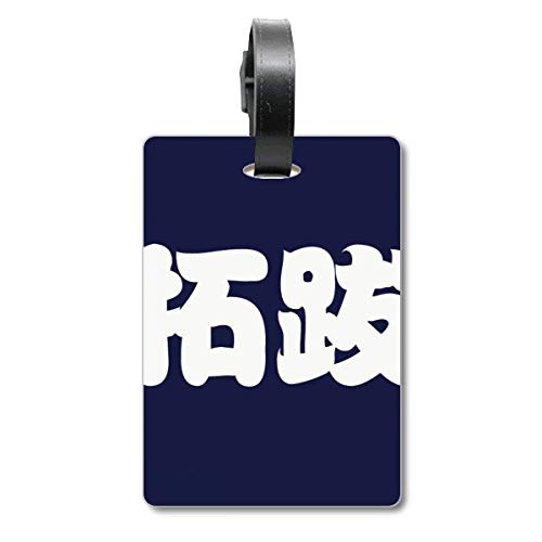 Carte à suspendre valise Tuoba personnage chinois étiquette bagage