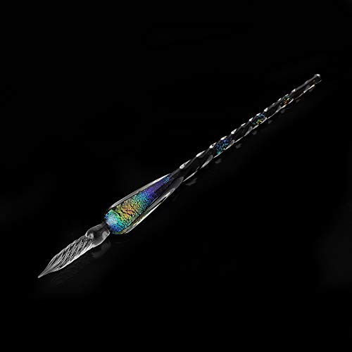 Molshine OP-P012-1 Handmade Glass Dip Pen Crystal Calligraphy Pen Signature Dipped Pen thumb #2