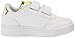 Lacoste Unisex-Child Infant's T-Clip Sneaker, White/Yellow, 7